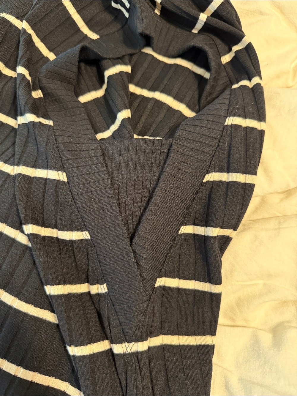 NWT Evereve lightweight casual striped tank dress, size M - Picture 4 of 6